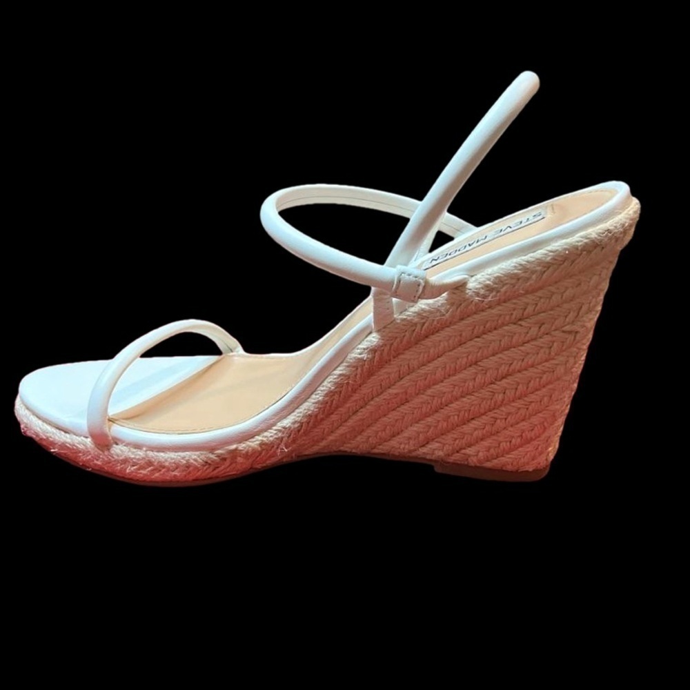 Steve Madden Espadrille Wedges, Size 10 - Picture 6 of 10